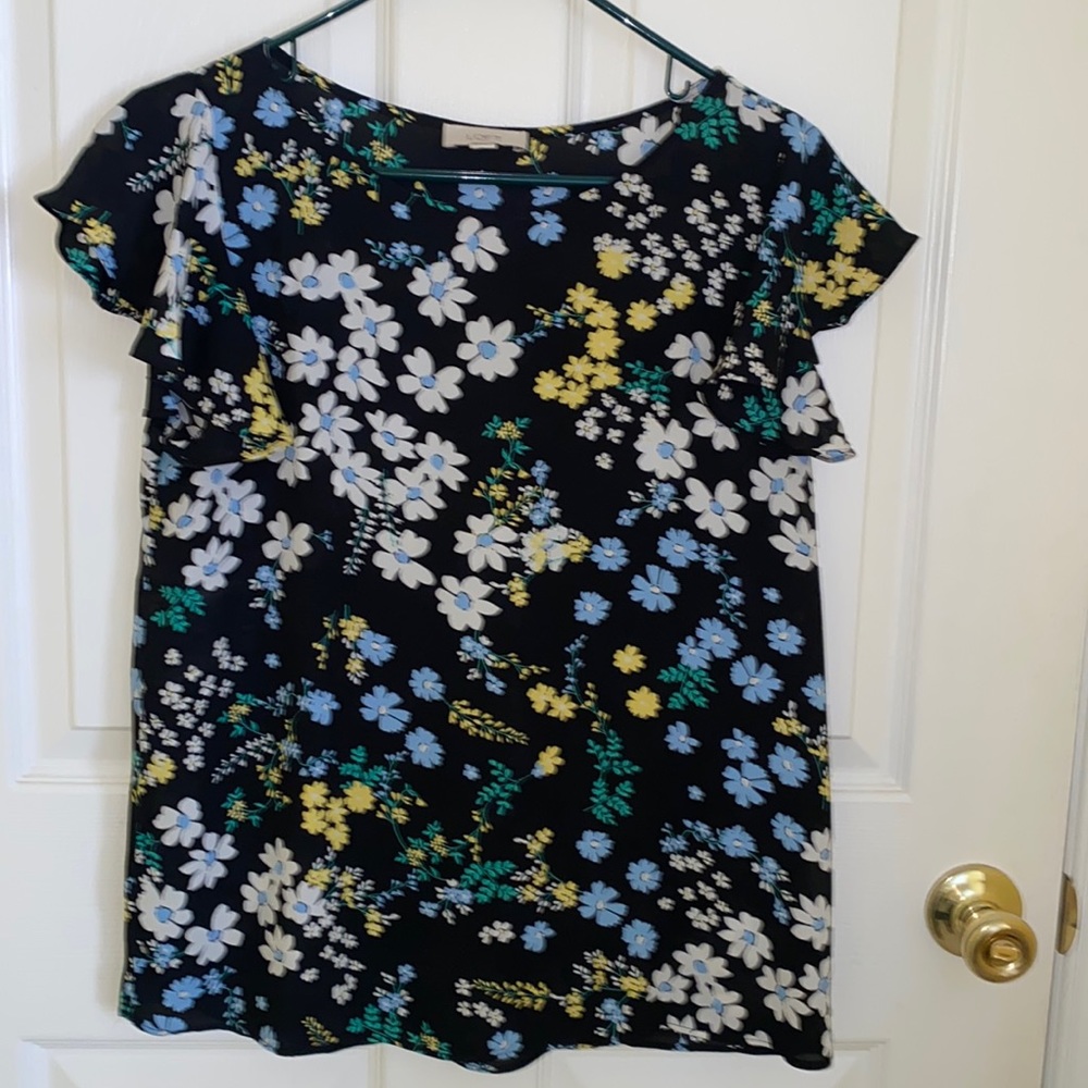 Floral print blouse from the Loft
